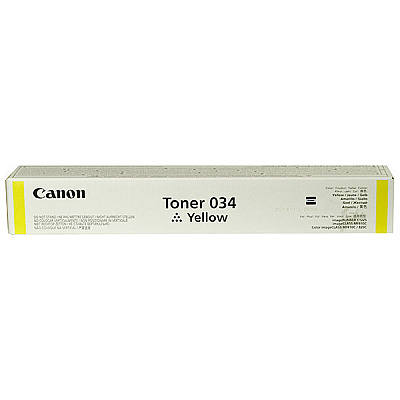 Canon (CRG-034) Yellow Toner Cartridge (7,300 Yield) (9451B001AA)