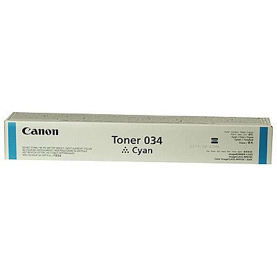 Canon (CRG-034) Cyan Toner Cartridge (7,300 Yield) (9453B001AA)