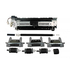 Compatible Parts Refurbished Maintenance Kit with Aftermarket Parts (Includes Separation Pad for 500-Sheet Cassette, Tray 1 Pickup Roller, Tray 1 Separation Pad, Pickup and Feed Rollers for 500-Sheet Cassette, Transfer Roller, Fuser) (OEM# CE525-67901) (1