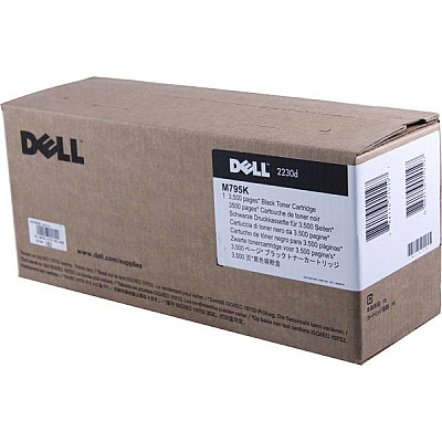 Dell Toner Cartridge (OEM# 330-4130) (3,500 Yield) (M795K)