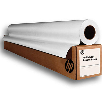 HP Natural Tracing Paper (76 Microns) (3 mil) (24 lb)  (24 in x 150 ft) (C3869A)