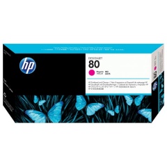 HP 80 (C4822A) Magenta Printhead/Printhead Cleaner