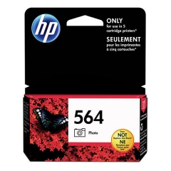 HP 564 (CB317WN) Photo Original Ink Cartridge (130 Yield - 4" x 6" Photos)