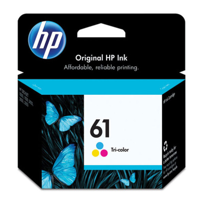 HP 61 (CH562WN) Tri-Color Original Ink Cartridge (150 Yield)