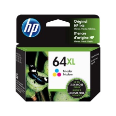 HP 64XL (N9J91AN) Tri-color Original Ink Cartridge (415 Yield)