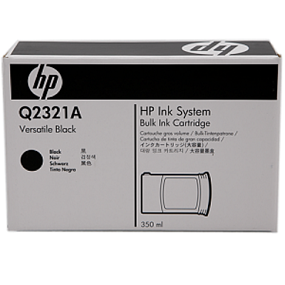 HP (Q2321A) Versatile Black Bulk Ink Cartridge (350 ml)