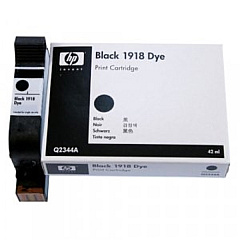 HP (Q2344A) 1918 Black Dye-Based Print Cartridge