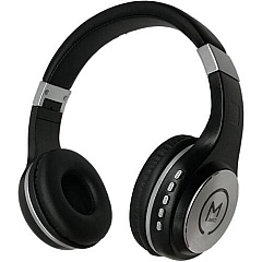 Morpheus Serenity Wireless Over-the-ear Headphones, Bluetooth 5.0 Headset With Microphone, Hifi Stereo Wiredwireless Blacksilver (HP5500B)