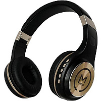 Morpheus Serenity Wireless Over-the-ear Headphones, Bluetooth 5.0 Headset With Microphone, Hifi Stereo Wiredwireless Blackgold (HP5500G)