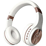 Morpheus Serenity Wireless Over-the-ear Headphones, Bluetooth 5.0 Headset With Microphone Hifi Stereo Wiredwireless Whiterose Gold (HP5500R)