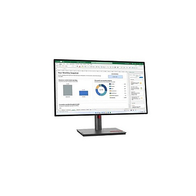 Lenovo P27q-30 With Mc60 Webcam,1x Hdmi,1x Dp (63A2ZAR1US)
