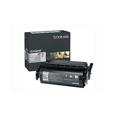 Lexmark Toner Cartridge High Yield Black Laser (12A5849)