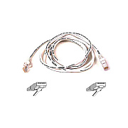 Belkin Cat6 Patch Cable Rj45m/rj45m 100ft White (A3L980100WHTS)