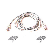Belkin 25ft Cat6 Snagless Patch Cable White (A3L98025WHTS)