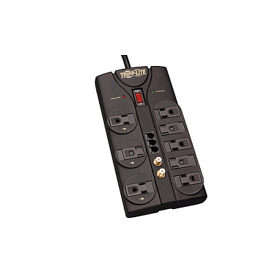 Tripp Lite 8-outlet Surge 8ft Cord 2160j Modem/rj11 (TLP808TELTV)