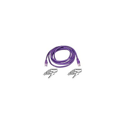 Belkin 7ft Cat5e Snagless Patch Cable Purple (A3L79107PURS)