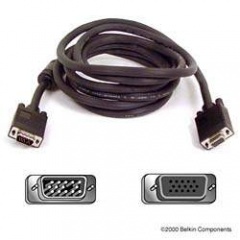 Belkin Svga Monitor Cable Hd15m/hd15f 10 Ft (F3H981-10)