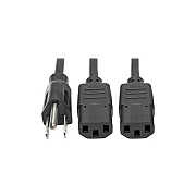 Tripp Lite 6ft Y-splitter Power Cord 5-15p To 2xc13 (P0060062)
