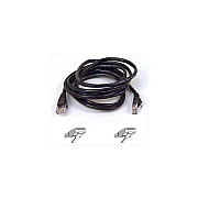Belkin 6ft Cat5e Snagless Patch Cable Black (A3L79106BLKS)