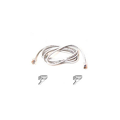 Belkin Cat5e Patch Cable/rj45m/rj45m/8 White (A3L79108WHT)