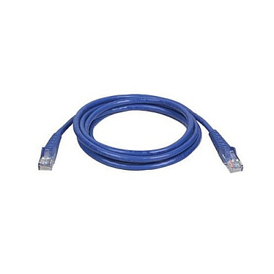 Tripp Lite 10ft Cat5e Snagless Patch Cable M/m Blue (N001010BL)