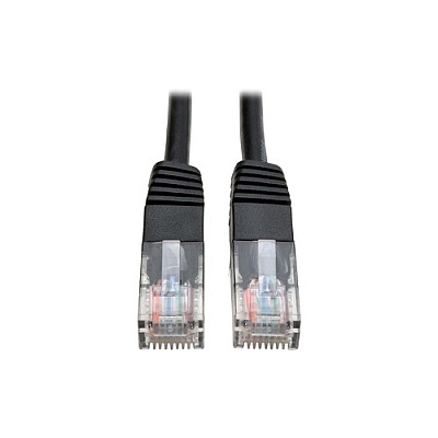 Tripp Lite 5ft Cat5e Molded Patch Cable M/m Black (N002005BK)