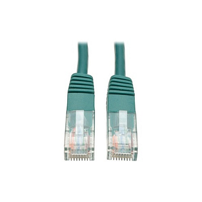 Tripp Lite 7ft Cat5e Molded Patch Cable M/m Green (N002007GN)