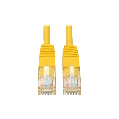 Tripp Lite 7ft Cat5e Molded Patch Cable M/m Yellow (N002007YW)