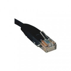 Tripp Lite 10ft Cat5e Molded Patch Cable M/m Black (N002010BK)
