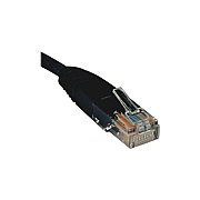Eaton Tripp Lite Series Cat5e 350 MHz Molded (UTP) Ethernet Cable (RJ45 M/M), PoE - Black, 14 ft. (4.27 m) (N002014BK)