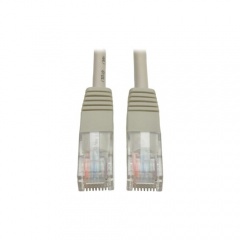 Tripp Lite 100ft Cat5e Molded Patch Cable M/m Gray (N002100GY)