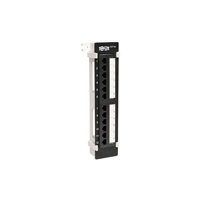 Tripp Lite 12-port Wall-mount Cat5e Patch Panel Gbe (N050012)