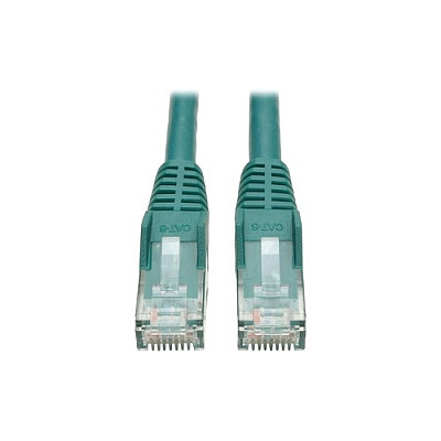 Tripp Lite 14ft Cat6 Snagless Patch Cable M/m Green (N201014GN)