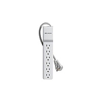 Belkin 6 Outlet Surge Protector, 6 Ft. Cord (BE10600106R)