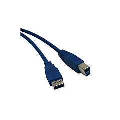 Tripp Lite 6ft Usb Device Cable Superspeed M/m Blue (U322006)