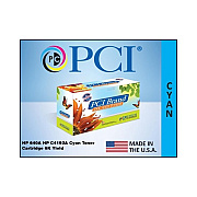 PCI Brand Eco-friendly Reman Hp 640a C4192a Cyan Toner Cartridge 6000 Pg Yield For Hp Color Laserjet 4500, 4500dn, 4500n, 4550, 4550dn, 4550hdn, 4550n (C4192ARPC)