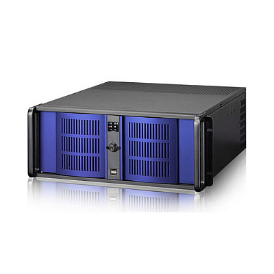 Istarusa 4u Rackmount Chassis With Blue Doors (D400BLUE)