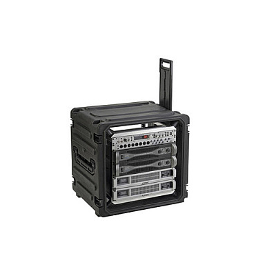 SKB Cases Shock Mount Rack W Wheels Handles (3SKBR10U20W)