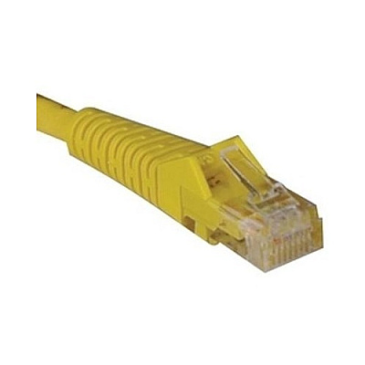 Tripp Lite 5ft Cat5 Snagless Patch Cable M/m Yellow (N001005YW)
