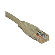 Tripp Lite 4ft Cat5e Molded Patch Cable M/m Gray (N002004GY)