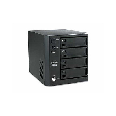 Verbatim Drive, Usb/esata/ethernet, 4tb (VER96958)