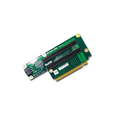 Supermicro Computer 2u Riser Card, 1 Pci-e X16 To 2 Pci-e X8 (RSCR2UT2E8R)