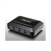Aluratek 4-port Usb 3.0 Superspeed Hub With Cable (AUH0304F)