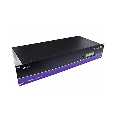 Smartavi Dvnet-16p:16x1 Dvi-d/usb2.0/audio Switch (DVN16PS)