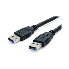 StarTech 6ft Black Superspeed Usb 3.0 Cable Aa (USB3SAA6BK)