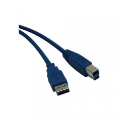 Tripp Lite 15ft Usb Device Cable Superspeed Mm Blue (U322015)