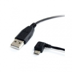 Startech.Com 6 Ft Usb To Left Angle Micro Usb Cable (UUSBHAUB6LA)