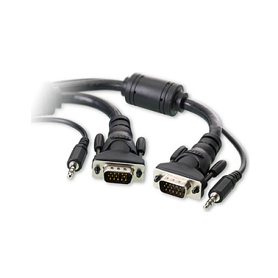 Belkin Vga/uxga Mntr Cbl W/audio Hd15m/m; (F3X198250)