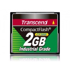 Transcend 2gb Industrial Cf Card 200x (TS2GCF200I)