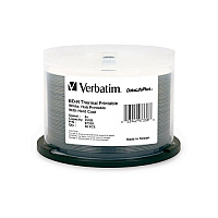 Verbatim Bd-r 25gb 16x White Thermal Print 50pk (97338)